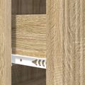 vidaXL Zásuvkový kabinet 66 x 34,5 x 90 cm Kompozitné drevo Dub sonoma