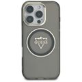Guess Hardcase MagSafe IML Metal Mountain Logo Case for iPhone 16 Pro 6,3" Black