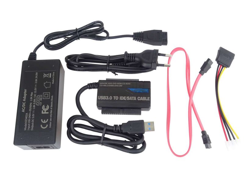 PremiumCord USB 3.0 - SATA + IDE adaptér s káblom