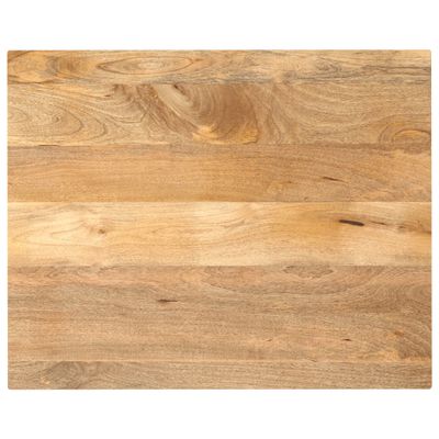 vidaXL Stolová doska 90x80x2,5 cm obdĺžniková masívna mangová farba