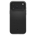Puzdro Spigen Enzo Aramid ”T” Mag Magsafe pre iPhone 17 Pro Max Čierna