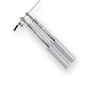 Švihadlo Metal Jumping Rope Silver - GymBeam