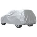 vidaXL Plachta na auto pre SUV s popruhmi plná strieborná L PEVA