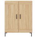 vidaXL Vysoká skrinka dub sonoma 69,5x34x180 cm spracované drevo