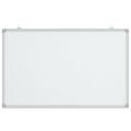 vidaXL Magnetická biela tabuľa 100x60x1,7 cm hliník