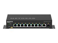 Prepínač - L3 - riadený - 8 x 10/100/1000 (8 PoE+) + 1 x 10/100/1000 + 1 x Gigabit SFP - prúdenie vzduchu zo strany na stranu - desktop - PoE+ (110 W)