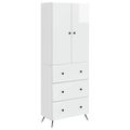vidaXL Sada skríň 2 ks 66 x 34,5 x 90 cm Kompozitné drevo