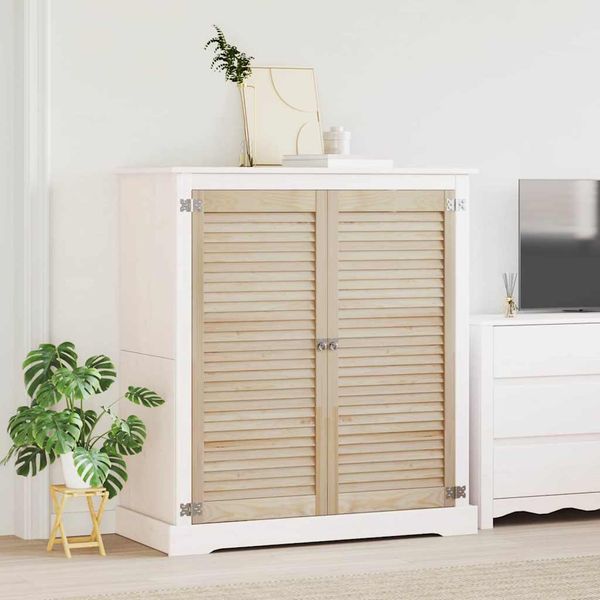 vidaXL Skříňové dvere s dverami 2 pcs Prírodná 49,5 x 2,1 x 110 cm