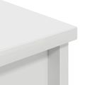 vidaXL Highboard White 37,5x35x180 cm Konštruktérske drevo