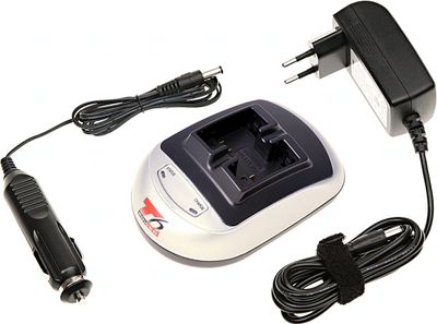 Nabíjačka T6 power GoPro AHDBT-501, 601-10197-000, AABAT-001, 230V, 12V, 1A, dual