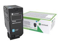 Azurová - originální - kazeta s barvivem LCCP, LRP, Lexmark Corporate - pro Lexmark CS720de, CS720dte, CS725de, CS725dte, CX725de, CX725dhe, CX725dthe
