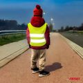 Reflexná vesta detská žltá AMiO-01736