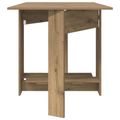 vidaXL Jedálenský stôl 138 x 70 x 73,5 cm Kompozitné drevo Dub artisan