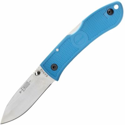 KA-BAR KB-4062BL Dozier Hunter Blue vreckový nôž 7,5 cm, modrá, Zytel