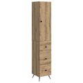 vidaXL Sada skríň 2 ks 34,5 x 34,5 x 90 cm Kompozitné drevo
