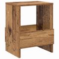 vidaXL Regál na časopisy 2 ks Staré drevo 35 x 30 x 45 cm