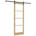 vidaXL Posuvné dvere ORKDAL Prírodná 83 x 232 cm