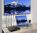 PremiumCord HDMI 1 vstup - 4 monitory, Video Wall controller, 8 zobrazovacích módů Rozbocovac, HDMI 1.4, 1× vstup, 4× výstup, FullHD, 60Hz, cerný