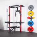 Multifunkčný posilňovací stojan - Power Rack HMS KLT22 červený