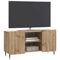 vidaXL TV skrinka 102 x 34,5 x 52 cm Dub artisan Kompozitné drevo