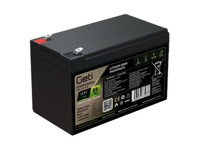 Batéria LiFePO4 12,8 V 7 Ah GETI GBL-12-7V2