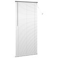 vidaXL Žalúzia Strieborná šedá 213 x 80 cm 25 mm PVC