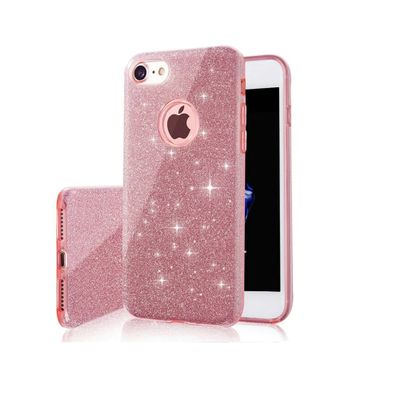 Glitter 3in1 case for Xiaomi Redmi Note 14 5G (Global) pink