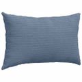 vidaXL Vankúše na pohovku 2 pcs Modrá 50 x 30 cm Kordúrová tkanina