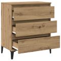 VidaXL Príborník Artisan Dub 60x35x70 cm Engineered Wood