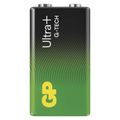 Alkalická batéria GP Ultra Plus 6LF22 (9 V), krabička