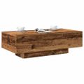 vidaXL Konferenčný stolík staré drevo 100x49,5x31 cm kompozitné drevo