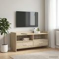 vidaXL TV skrinka 100 x 33 x 47 cm Dub sonoma Kompozitné drevo