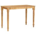 vidaXL Konferenčný stolík Hnedá 110 x 55 x 77 cm Masívne mango drevo