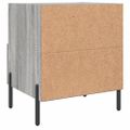 vidaXL Nočný stolík sivý sonoma 40x35x47,5 cm kompozitné drevo