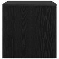 vidaXL Konferenčný stolík 3 ks Čierny dub 45 x 45 x 45 cm