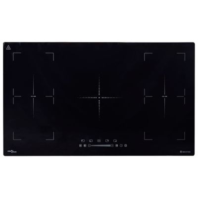 vidaXL Indukčná varná doska s flexizónou, dotyková 3000 W 86 cm