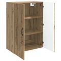 vidaXL Nástenná skrinka 66 x 34,5 x 90 cm Kompozitné drevo Dub artisan