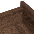 vidaXL Samolepiaci obal na skrutky 2 ks Hnedý dub Ø 20 x 0,5 mm