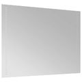 vidaXL Zrkadlo do kúpeľne s LED Priehľadná 80 x 60 cm tvrdené sklo