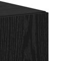 vidaXL Highboard Čierny dub 45 x 42,5 x 185 cm