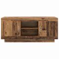 vidaXL TV skrinka 102 x 35 x 45 cm Staré drevo Kompozitné drevo