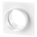 Spojka vnútorná s rámcom VENTS 151 - 100 mm PVC