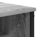 vidaXL Toaletný stolík Sivý Sonoma 81 x 40 x 131 cm Kompozitné drevo