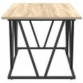 vidaXL Konferenčný stolík Sonoma dub 100 x 50 x 40 cm
