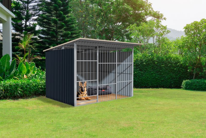 Koterec pre psa G21 KEN 572 - 260 x 220 cm, šedý