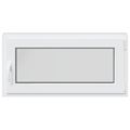 vidaXL Otočné a sklopné okno do suterénu RISOR 100 x 50 cm PVC a sklo