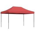 vidaXL Párty stan 292 x 440 x 315 cm Vínovo červená Oxfordská látka