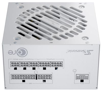 SEASONIC zdroj 650W Core GX-650, ATX, 80+ Gold SEASONIC zdroj Core GX-650 biely / 650W / ATX3.1 / 120mm fan / modulárny / 80PLUS Gold