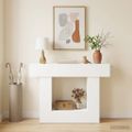 vidaXL Biely 101 x 30 x 74 cm