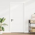 vidaXL Vnútorné dvere 93 x 211 cm Preglejka Biela